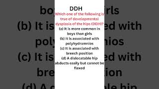 DDH Developmental Dysplasia of Hip NEET NOrCET Nursing [upl. by Villiers141]