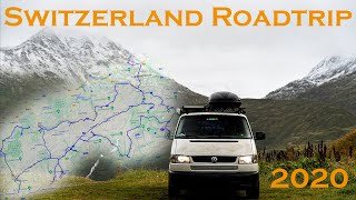 Switzerland Roadtrip 2020  3 Weeks through Switzerland with our VW T4 Van  4k [upl. by Main]