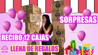 ABRIENDO 12 CAJAS DE REGALOS  🎁 LA DIVERSION DE MARTINA [upl. by Silletram538]