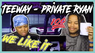 Teeway  Private Ryan Music Video  MixtapeMadness REACTION [upl. by Aneala]