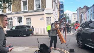 A great Paraguayan Harp performance [upl. by Stafani672]