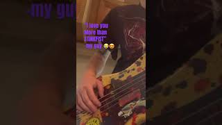 Stinkfist tool bass cover shorts 1st attempt all way [upl. by Zusman]