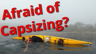 Capsizing in sea kayak  How to feel confident sea kayaking [upl. by Dhu]