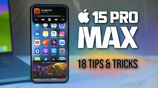  IPHONE 15 PRO MAX 18 TRUCCHI amp CONSIGLI PER USARLO AL 100 [upl. by Conley]