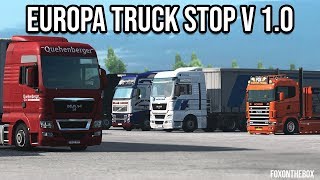 European Truck Stop v 10  Euro Truck Simulator 2 Mod [upl. by Voleta]