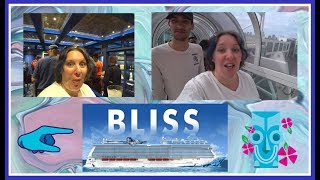 Boarding the Norwegian Bliss Cruise Ship vlog ep2 [upl. by Fujio]