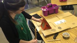 Create an iPad Stand for Stopmotion from Cardboard [upl. by Adelpho]