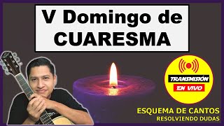 🟣CANTOS PARA QUINTO DOMINGO DE CUARESMA │17 de marzo 2024 │Canto de entrada comunión y salida [upl. by Ofelia186]