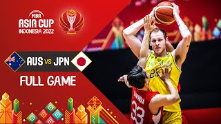 Australia 🇦🇺  Japan 🇯🇵  Quarter Final  Basketball Full Game  FIBAASIACUP 2022 [upl. by Nidya766]