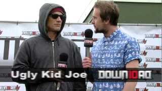 Kerrang Radio Matt Stocks Interviews Ugly Kid Joe at Download 2012 [upl. by Ia]