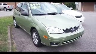 2007 Ford Focus SE Hatchback WalkAround amp Tour [upl. by Annairam92]