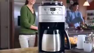 Cuisinart Burr Grind And Brew Coffeemaker Commercial Video [upl. by Hillard]