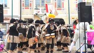 Faschingsparade am Marktplatz in Perchtoldsdorf [upl. by Katerina]