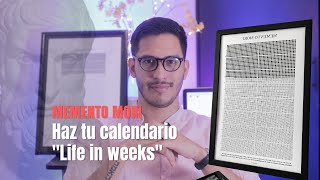 Memento Mori  Life In Weeks Calendar [upl. by Egidius]