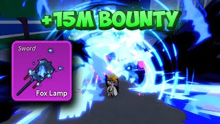 I Bounty Hunted With Fox Lamp And Its INSANE Blox Fruits [upl. by Eugenle151]