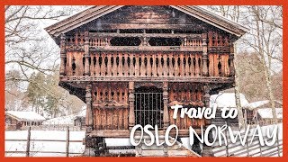 Travel to Oslo Norway during Winter [upl. by Lehacim653]