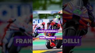 Franco Morbidelli Vs Marc Marquez GermanGP [upl. by Lenrad]