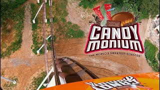 Candymonium Front Row 4K POV Hersheypark [upl. by Stephania]