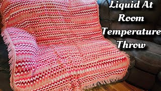 EASY Crochet Blanket Great For Varigated Yarn [upl. by Leiad]