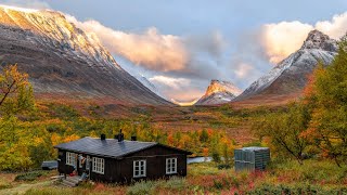 Autumn in the Swedish Mountains  Tarfala Vistas Abisko [upl. by Enirroc]