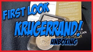 2017 Silver Krugerrand  50th Anniversary South African Mint  Unboxing amp Review [upl. by Sedgewick]