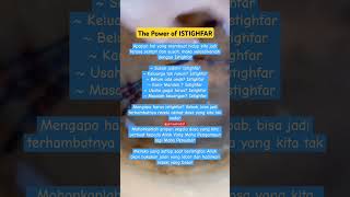 The Power of istighfar shorts [upl. by Aicak]