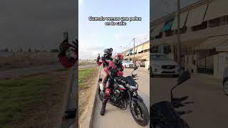 Cállate Lourdes 🤣 humor riders couples lourdes comedy risa moto new reel like view [upl. by Hepza950]