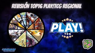 DIGIMON TCG Revisión TOP16 PlayTCG Regional 2024 [upl. by Kaufman]