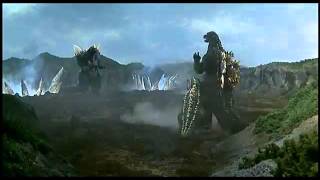 Godzilla all movies  1954 to 2014  Full scenes and transformations [upl. by Ostler]