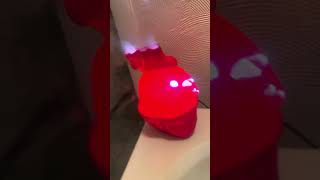 Mist Maker Lighted Red Heart Halloween Mad Scientist Misting Prop Tabletop Decor Video 2 [upl. by Yrogerg]