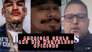 americancholo gives empty advise and opinions about hoodstocks and leftygunplay 🥱 [upl. by Shue446]