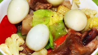 How to Cook Chopsuey Recipe  English [upl. by Nevear148]