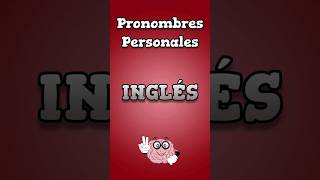 Inglés  Pronombres personales [upl. by Aronas765]