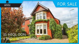 Walkthrough property video tour of 35 Heol Don Whitchurch  Cardiff [upl. by Card658]