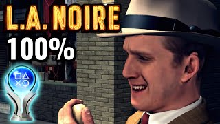 LA Noire 100 Platin ★ 007 Straßenverbrechen amp versteckte Fahrzeuge ★ PS4 Gameplay Deutsch [upl. by Fita232]