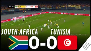 تونس 00 جنوب أفريقيا أبرز أحداث المباراة • محاكاة لعبة فيديو AFCON2023 [upl. by Middendorf627]