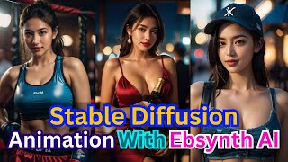 How To Create Stable Diffusion Animation Using EbsynthUtility  ControlNet in Automatic 1111 [upl. by Kenn]