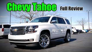 2018 Chevrolet Tahoe Full Review  RST Premier LT amp LS [upl. by Salina82]