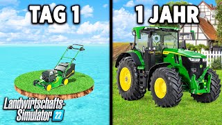 ÜBERLEBEN im OZEAN beginnend mit 0 in Farming Simulator 22 [upl. by Aseyt532]