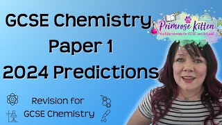 AQA  GCSE Chemistry Paper 1  2024 Predictions [upl. by Llerraj]