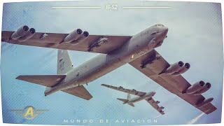 Boeing B52 Stratofortress  70 años en servicio [upl. by Nhguavoj]