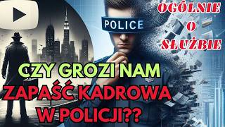 CZY GROZI NAM ZAPAŚĆ KADROWA W POLICJI policja bezpieczeństwo ciekawostki służby problem [upl. by Land]