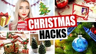 DIY Christmas LIFE HACKS You NEED To Know [upl. by Notneb100]