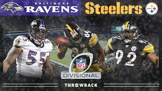 A Star is Born During An Epic Rivalry Ravens vs Steelers 2010 AFC DIV  NFL Vault Highlights [upl. by Mcquoid748]