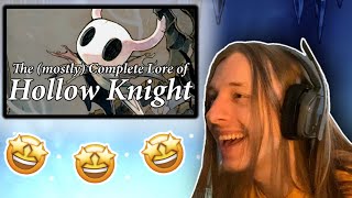 Reacting to The mostly Complete Lore of Hollow Knight by mossbag [upl. by Nuajed793]