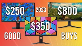 Best Monitors For Your Budget 150 to 1000 November 2023 Update [upl. by Haiel]