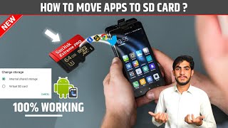 Mobile Se App SD Card Mein Kaise Dalen  Memory Card Me Mobile App Transfer Kaise Kare [upl. by Gerbold260]