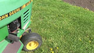 John Deere STX 38 Riding Mower [upl. by Benita]