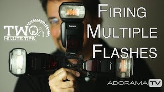 MultiFlash Firing Two Minute Tips with David Bergman [upl. by Essinger]