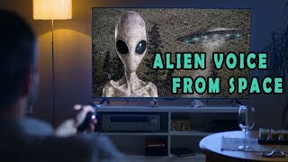 ALIEN Voice From Space INTERRUPTS TV Broadcast Was it a Hoax [upl. by Coleman]